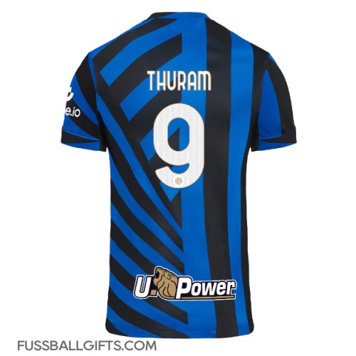 Inter Milan Marcus Thuram #9 Fußballbekleidung Heimtrikot 2024-25 Kurzarm